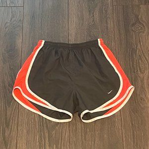 Women's Nike Gray and Coral Shorts